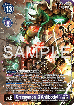 Creepymon (X Antibody) (BT24-078) (V.2)