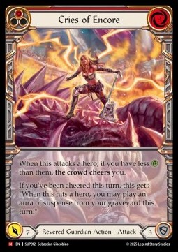 Cries of Encore (Extended Art Cold Foil)
