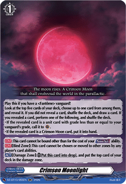 Crimson Moonlight [D-Format] (V.1 - Double Rare)