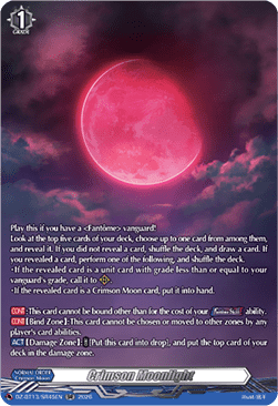 Crimson Moonlight [D-Format] (V.3 - Silver Rare)