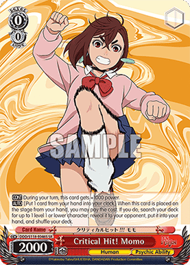 Critical Hit! Momo (V.2 - Super Rare)