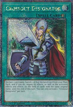 Crossout Designator (V.5 - Quarter Century Secret Rare)