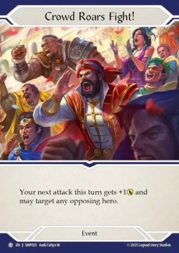 Crowd Roars Fight! (Regular)