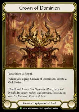 Crown of Dominion (Cold Foil Golden)