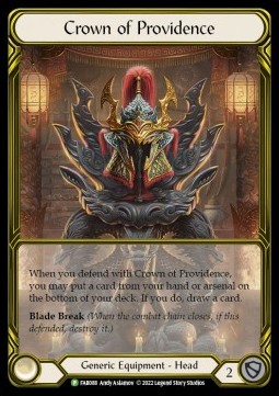 Crown of Providence (Cold Foil Golden)