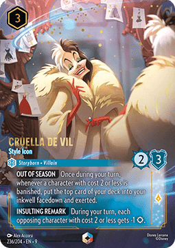 Cruella De Vil - Style Icon (V.2)