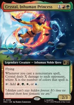 Crystal, Inhuman Princess