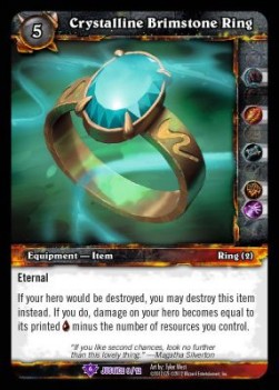 Crystalline Brimstone Ring