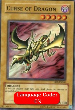 Curse of Dragon (V.4 - Super Rare)