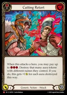 Cutting Retort (Rainbow Foil)