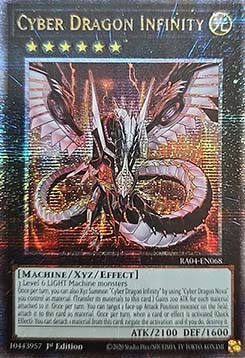 Cyber Dragon Infinity (V.5 - Quarter Century Secret Rare)
