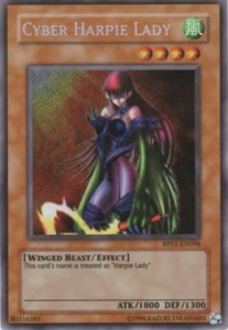 Cyber Harpie Lady (V.1 - Secret Rare)