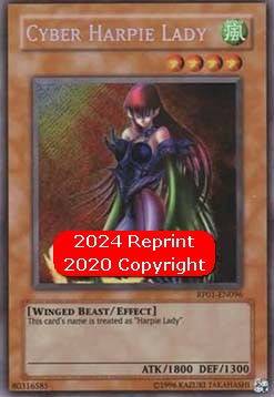 Cyber Harpie Lady (V.2 - Secret Rare)