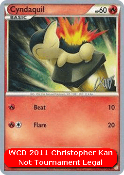 Cyndaquil  (WCD11 HS 61)