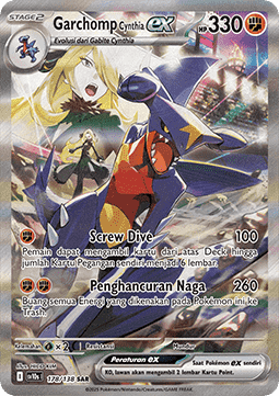 Cynthia's Garchomp ex  (SV10s 178)