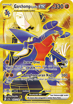 Cynthia's Garchomp ex  (SV10s 187)