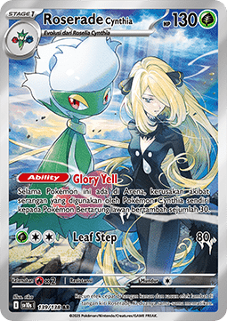 Cynthia's Roserade  (SV10s 139)