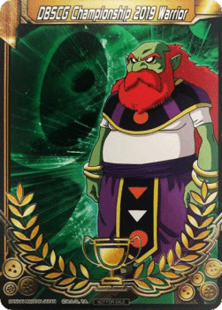DBSCG Championship 2019 Warrior (V.9 - Promo)