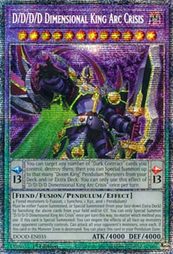 D/D/D/D Dimensional King Arc Crisis (V.2 - Starlight Rare)