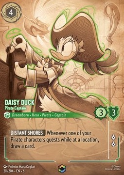 Daisy Duck - Pirate Captain (V.2)