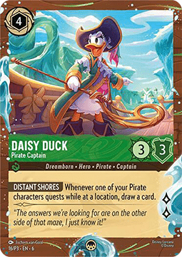 Daisy Duck - Pirate Captain