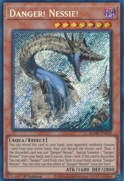 Danger! Nessie! (V.2 - Quarter Century Secret Rare)