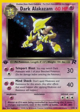 Dark Alakazam  (TR 1)