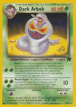Dark Arbok  (WPR TR 19)