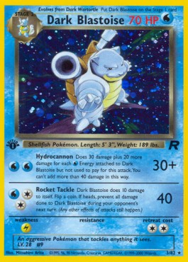 Dark Blastoise  (TR 3)