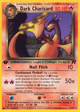 Dark Charizard  (TR 21)