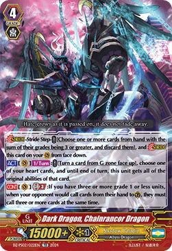 Dark Dragon, Chainrancor Dragon [P-Format]