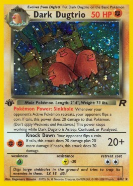Dark Dugtrio  (TR 6)