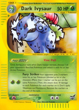 Dark Ivysaur  (BEST 6)
