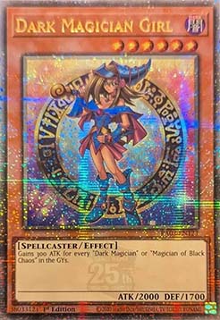 Dark Magician Girl (V.6 - Quarter Century Secret Rare)