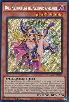 Dark Magician Girl the Magician's Apprentice (V.1 - Secret Rare)