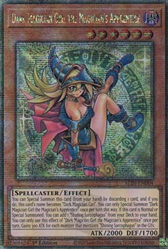 Dark Magician Girl the Magician's Apprentice (V.2 - Quarter Century Secret Rare)
