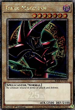 Dark Magician (V.10 - Quarter Century Secret Rare)