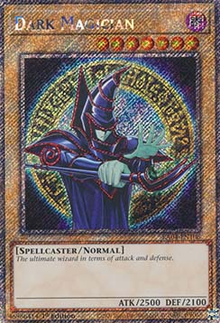 Dark Magician (V.4 - Platinum Secret Rare)