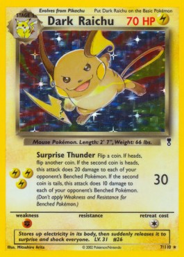Dark Raichu  (LC 7)