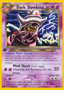 Dark Slowking  (NDE 20)