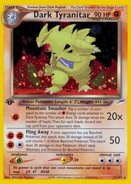 Dark Tyranitar  (NDE 11)