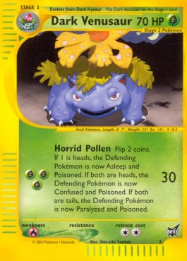 Dark Venusaur  (BEST 7)