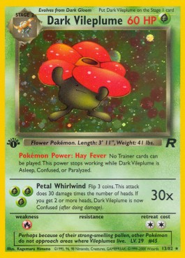 Dark Vileplume  (TR 13)