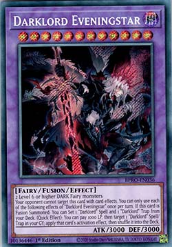 Darklord Eveningstar (V.1 - Secret Rare)