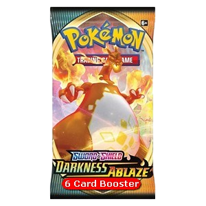 Darkness Ablaze Booster (6 Cards)