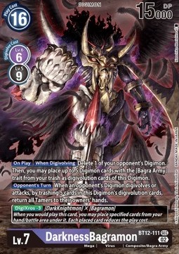 DarknessBagramon (BT12-111) (V.2)