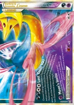 Darkrai & Cresselia LEGEND  (TM 100)