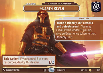 Darth Revan, Scourge of the Old Republic (V.2)