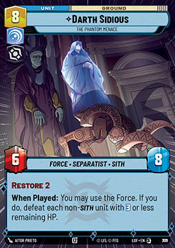 Darth Sidious, The Phantom Menace (V.2)