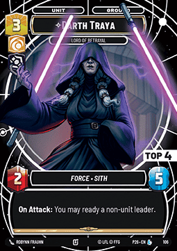 Darth Traya, Lord of Betrayal (V.3)